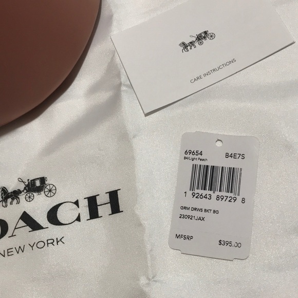 Coach Bags Coach Grommet Drawstring Leather Bucket Bag Poshmark